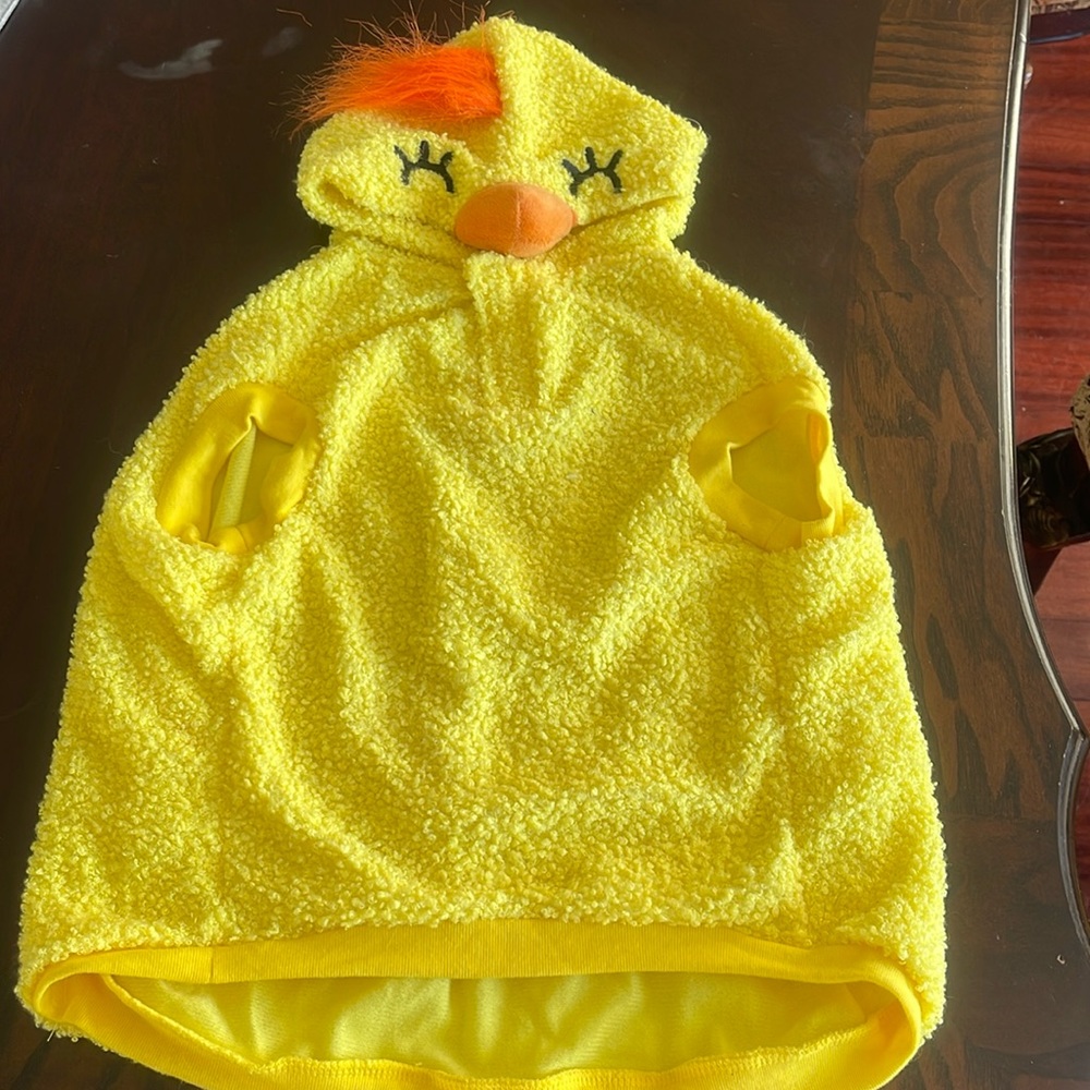 Top.paw dock dog costume size L bright yellow